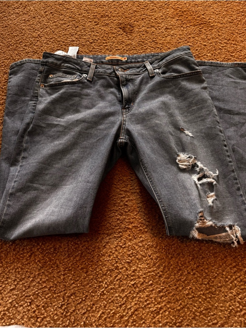 Wrangler Women's Boot Cut Distressed Jeans